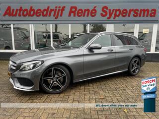Mercedes-Benz C-KLASSE Estate 180 Sport Edition Premium Plus AMG-Pakket | Camera | Zwarte hemel Nieuwstaat!