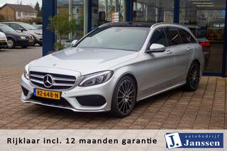 Mercedes-Benz C-KLASSE Estate 160 Premium Plus AMG pakket | Prijs rijklaar incl. 12 mnd garantie | Panodak Elek. achterklep
