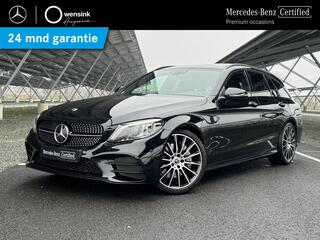 Mercedes-Benz C-KLASSE Estate 300 e Premium Plus AMG Night | Luchtvering | Adaptieve cruise control |  19Inch | Multibeam LED | Panoramadak | Burmester | Apple-/Android Carplay | Sfeerverlichting |