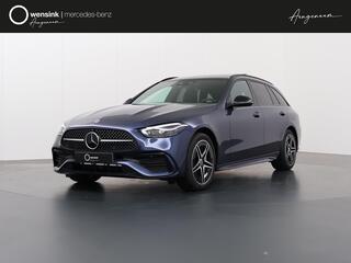 Mercedes-Benz C-KLASSE 300 e AMG Line | Rijassistentiepakket + | Panoramadak | Sfeerverlichting | Stoelverwarming | Parkeercamera |