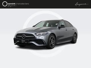 Mercedes-Benz C-KLASSE Limousine 200 AMG Line | Panorama-schuifdak | BURMESTER | 360* camera | Stoelverwarming | Sfeerverlichting