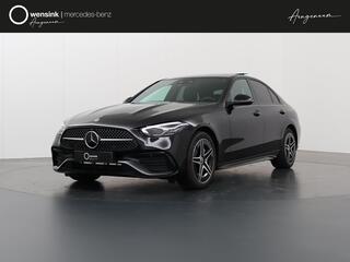 Mercedes-Benz C-KLASSE 300 e AMG Line | Nightpakket | Panoramadak | Rijassistentiepakket Plus | 18-Inch | MBUX