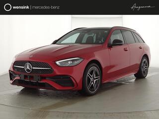 Mercedes-Benz C-KLASSE Estate 300 e AMG Line Limited | Verwacht | AMG | Panoramadak | Trekhaak | 360 camera | Night pakket | Head up Display |