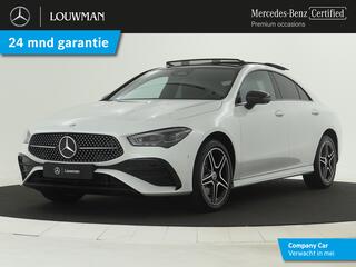 Mercedes-Benz CLA-KLASSE 250 e AMG Nightpakket | Panoramadak | Head up Display | Dode hoek ass | Augmented Reality | Sfeerverlichting | Alarm | 360 gr Camera | Keyless Go |