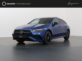 Mercedes-Benz CLA-KLASSE Shooting Brake 250 e AMG Line | Panorama dak | Night Pakket | 19 inch | Sfeerverlichting | Multi Beam Led | Keyless