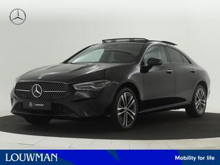 Mercedes-Benz CLA-KLASSE 250 e Star Edition | Nightpakket | Panoramaschuifdak | USB pakket plus | Sfeerverlichting | Luxury Line | KEYLESS GO-comfortpakket | Parkeerpakket met achteruitrijcamera | Verwarmde stoelen vooraan |