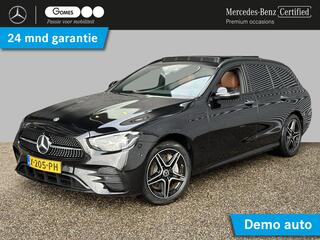 Mercedes-Benz E-KLASSE Estate 300e AMG | Premium PLUS | Nightpakket | Panoramadak | 360° Camera | Head-up display | Memorystoelen Verwarmd | Trekhaak | Burmester