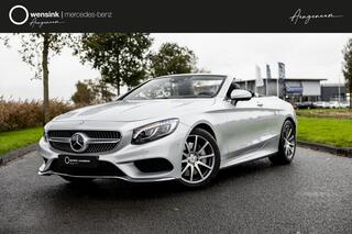 Mercedes-Benz S-KLASSE Cabriolet 500 AMG | Designo | Distronic Plus | Nachtzicht | HUD | Rij-assistentie Plus | Memorypakket | 360-Camera | Swarovski LED |