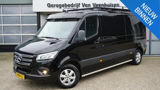 Mercedes-Benz SPRINTER 314 2.2 CDI 143PK L2H1 Automaat Leder Led Mbux10 360vieuw cruise controle imperiaal Side-bar Inbouw * NL AUTO* 79081 KM