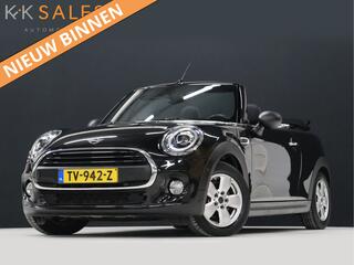 Mini ONE Cabrio 1.5 ORIG. NL // 1e EIG. 6-BAK [UNION JACK ACHTERLICHT, NAVIGATIE, BLUETOOTH, LED, NIEUWSTAAT]