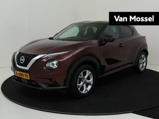 Nissan JUKE 1.0 DIG-T N-Connecta | Trekhaak | Camera | Full-Map Navigatie | Climate Control | 17" LMV | Privacy Glass | Apple Carplay & Android Auto
