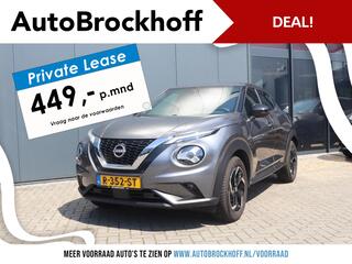 Nissan JUKE 1.0 DIG-T N-Connecta | Park & Ride Pack | Cruise | Climate | 17inch L.M. Velgen | Keyless Entry | PRIVATE LEASE