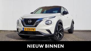 Nissan JUKE 1.0 DIG-T N-Design | Camera | PDC voor+achter | Climate Control | Full-Map Navigatie | Apple Carplay & Android Auto | 19" LMV | Two-Tone