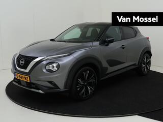 Nissan JUKE 1.0 DIG-T N-Design | Camera | PDC voor+achter | Climate Control | Full-Map Navigatie | Apple Carplay & Android Auto | 19" LMV | Two-Tone