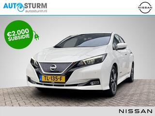 Nissan LEAF N-Connecta 40 kWh *SUBSIDIE MOGELIJK* | Navigatie | Adapt. Cruise Control | 360° Camera | Stuur- + Stoelvewarming | Keyless Entry | Apple Carplay/Android Auto | Rijklaarprijs!