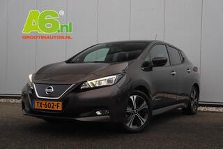 Nissan LEAF Tekna 40 kWh BOSE Keyless 360 Graden Camera Navigatie Half Leder Stuur & Stoelverwarming LED