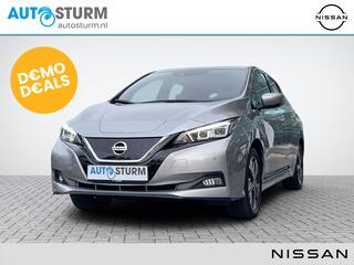 Nissan LEAF N-Connecta 40 kWh *SUBSIDIE MOGELIJK* | Adapt. Cruise Control | Navigatie | 360° Camera | Stuur- + Stoelverwarming | Apple Carplay/Android Auto | Rijklaarprijs!