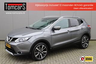 Nissan QASHQAI 1.2DIG-T 116PK Tekna Navigatie/Panoramadak/Camera/Stoelverwarming/Leder