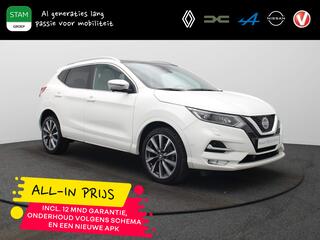 Nissan QASHQAI 160pk DIG-T Tekna + AUTOMAAT ALL-IN PRIJS! Adapt. cruise | Bose | Leder | Panoramadak | Stoel-/voorruitverw.