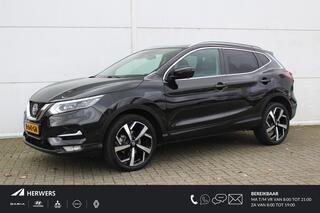 Nissan QASHQAI 1.3 DIG-T 160 Tekna AUTOMAAT / Navigatie + Apple Carplay/Android Auto / Trekhaak Afneembaar (1500 KG) / Panoramadak / Climate Control / 360* Camera /