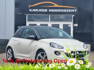 Opel ADAM 1.4 Turbo S 150PK PANORAMADAK|LEDER STOELEN|CRUISE CONTROL|ECC/AIRCO|PDC ACHTER|GETINT GLAS|USB|BLUE TOOTH|17 INCH VELGEN Maandag tot Vrijdag van 09.00 tot 20.00 uur en Zaterdag van 09.00 tot 18.00 uur