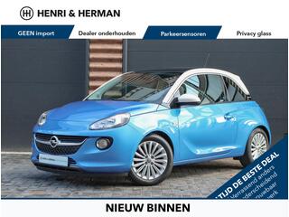 Opel ADAM 90pk Turbo Glam (Glazendak/LEER/Winterpakket/Climate/AppleCarPlay/ALLseason/NL AUTO!!)