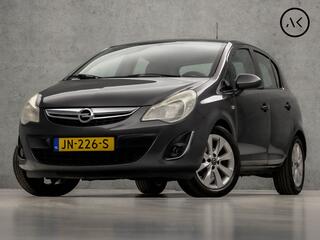 Opel CORSA 1.4-16V Anniversary Edition (AIRCO, LEDER, CRUISE, LM VELGEN, SPORTSTOELEN, ELEK RAMEN, NIEUWSTAAT)