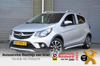 Opel KARL 1.0 Rocks Online Edition, Carplay, Navigatie, Parkeersensoren, 15" Lichtmetalen velgen en Lage km-stand!