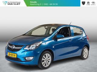 Opel KARL 1.0 ecoFLEX 120 Jaar Edition | Carbon | Parkeerhulp achter | Cruise control | LMV | Unieke km-stand |