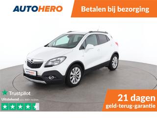 Opel MOKKA 1.4 T Cosmo 140PK | ZX62038 | Navi | Half Leder | Cruise | Achteruitrijcamera | Climate | Trekhaak | Lichtmetaal |
