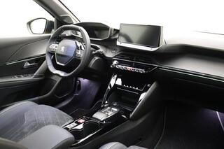 Peugeot e-208 EV GT Pack 50 kWh | 3-Fase | Alcantara | Navigatie | Panorama dak | Adaptieve Cruise Control | Zwart Dak | Stoelverwarming