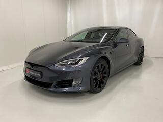 Tesla MODEL S 100D *46.950 ex. BTW* 21inch Panodak *Nieuw Accupack* Autopilot 2.5 Hoogglans zwartoptiek Alcantara hemel