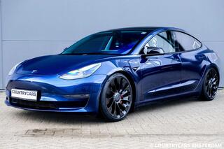 Tesla Model 3 Performance 513 pk AWD| AUTOPILOT | GLAZEN DAK | LEDER | Long Range | 75kWh