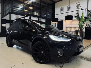 Tesla Model X 75D Base 7p. |Navigatie| Panoramadak| Black on Black| NAP| Orgineel NL| 333 PK| Weinig KM| LED|