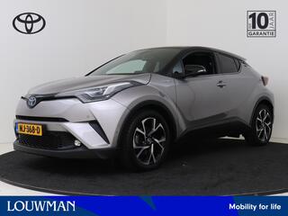 Toyota C-HR 1.8 Hybrid Bi-Tone Plus I Navigatie I Climate Control I Cruise Control I LM Velgen I USB I Lederen Bekleding I Stoelverwarming Voor I Keyless Entry/Start I