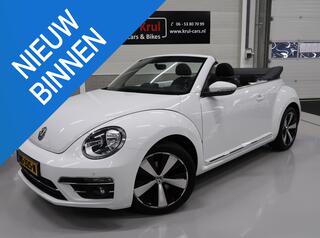 Volkswagen BEETLE (NEW) Cabriolet 1.4 TSI DSG NL-auto 1e eigenaar Automaat Navigatie 18 inch Sportvelgen Parkeersensoren LED achterlichten Extra meters Spiegels inklapbaar Boekjes en NAP aanwezig Schakelflippers