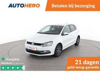 Volkswagen POLO 1.0 Allstar 75PK | DT23645 | Stoelverwarming | Climate | Parkeersensoren V+A | Radio-CD | AUX | Lichtmetalen Velgen |