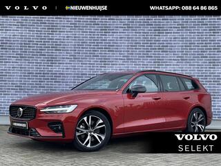 Volvo V60 2.0 B4 Plus Dark Fin. ¤ 863 p/m | Trekhaak | 360° Camera | Harman/Kardon | Stoel/stuurverwarming | Volvo on Call | Standkachel | Schuif/kantel panoramadak |