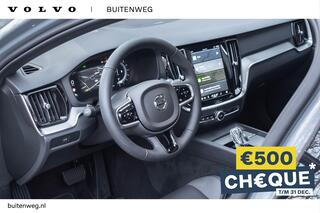 Volvo V60 B4 Automaat Plus Dark | 360° parkeercamera | Parkeerverwarming | Stoelverwarming | Harman Kardon premium audio | Wegklapbare trekhaak | Adaptive cruise control | Parkeersensoren voor + achter | Schuif/kanteldak