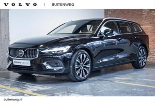 Volvo V60 B4 Plus Bright | Parkeerverwarming | 360° parkeercamera | Stoelverwarming | Parkeersensoren voor + achter | Harman Kardon premium audio | Wegklapbare trekhaak | Lederen bekleding | Elektrisch glazen panoramadak