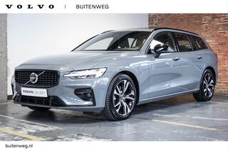 Volvo V60 B4 Automaat Plus Dark | Parkeerverwarming | 360° parkeercamera | Stoelverwarming | Parkeersensoren voor + achter | Harman Kardon premium audio | Wegklapbare trekhaak | Lederen bekleding | Elektrisch glazen panoramadak