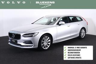 Volvo V90 T4 Momentum - IntelliSafe Assist & Surround - Adaptieve LED koplampen - Verwarmde voorstoelen, stuur & achterbank - Parkeersensoren voor & achter - Elektr. bedienb. bestuurdersstoel met geheugen - Standkachel - Elektr. inklapbare trekhaak - 18' LMV